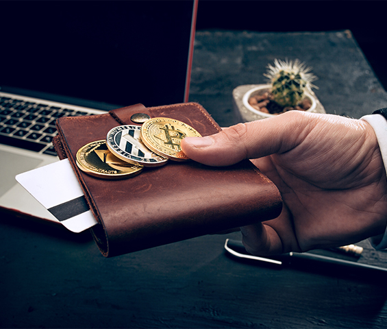 Team members working together