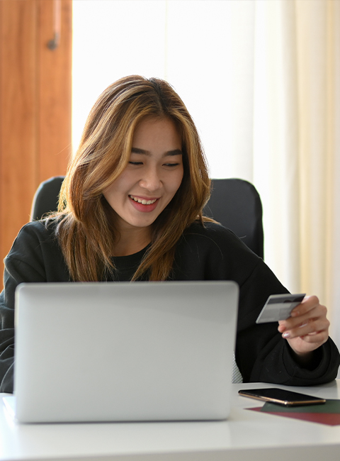 A team collaborating in a modern office.