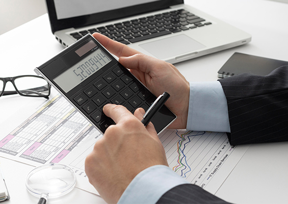 A collage of different international currencies.